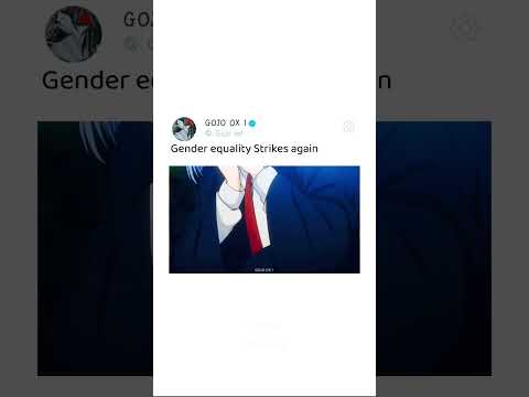 Gender equality Strikes again 😅