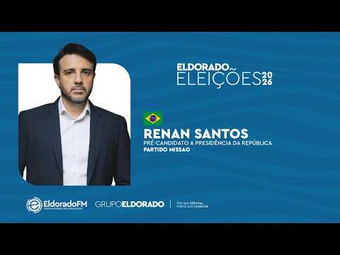 RADAR ELDORADO COM SAMUCA MACEDO - #ELEIÇÕES 2026 - RENAN SANTOS