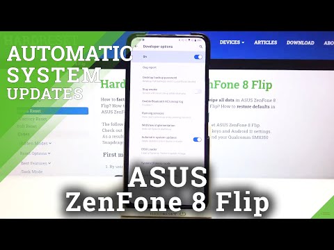 How to Enable Automatic System Updates in ASUS ZenFone 8 Flip – Update Software