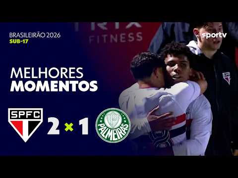 Gols e melhores lances de São Paulo x Palmeiras