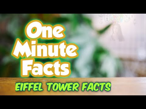 One Minute Facts | Episode - 3 | Eiffel Tower | Jerin's Vox