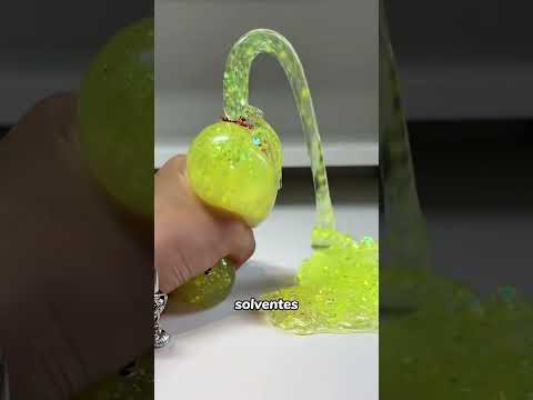 por que um SQUISH EXPLODE quando você passa ESMALTE nele?