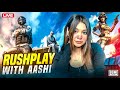 AGGRESSIVE RUSH GAMEPLAY FACECAM VERTICAL STREAM Shortvideo Bgmilive Girlgamer Shortsfeed