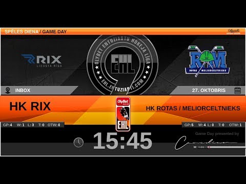 2019 10 27 HK RIX - HK ROTAS/MELIORCELTNIEKS