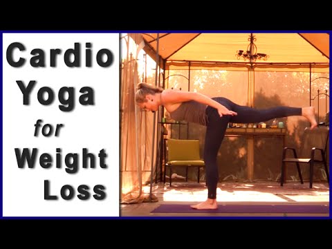Cardio Yoga Workout | Yoga for Weight Loss Video