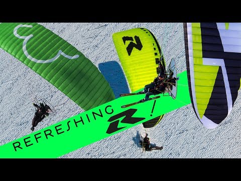 Refreshing R - Paramotor in the snow
