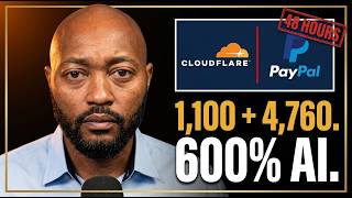 Cloudflare BEAT Earnings + FIRED 1,100 in Same Memo: 600% AI Confession + 7,500 GONE in 48HRS