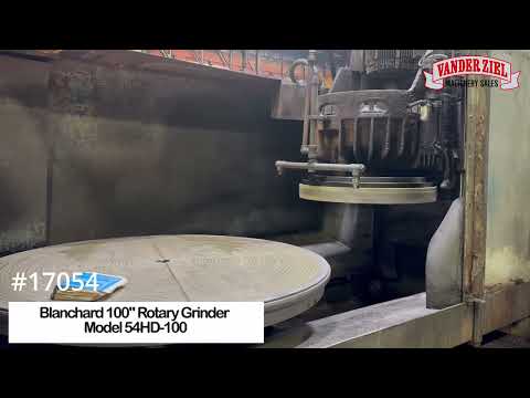 Blanchard 100" Rotary Grinder, Model 54HD-100 - Gallery Thumbnail 13