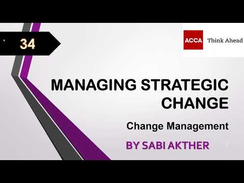 ACCA I Strategic Business Leader (SBL) I Process Redesign - SBL Lecture 34