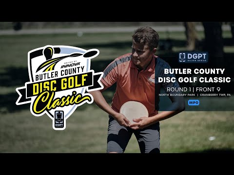 Round 1, Front 9 | MPO Shot-by-Shot Coverage | Butler County Disc Golf Classic