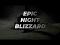 Heavy Snowstorm During The Night Log Cabin Howling Wind Blizzard Sounds