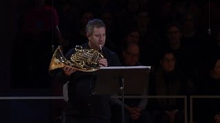 Stefan Dohr plays Richard Ayres' NONcerto for horn and large ensemble*