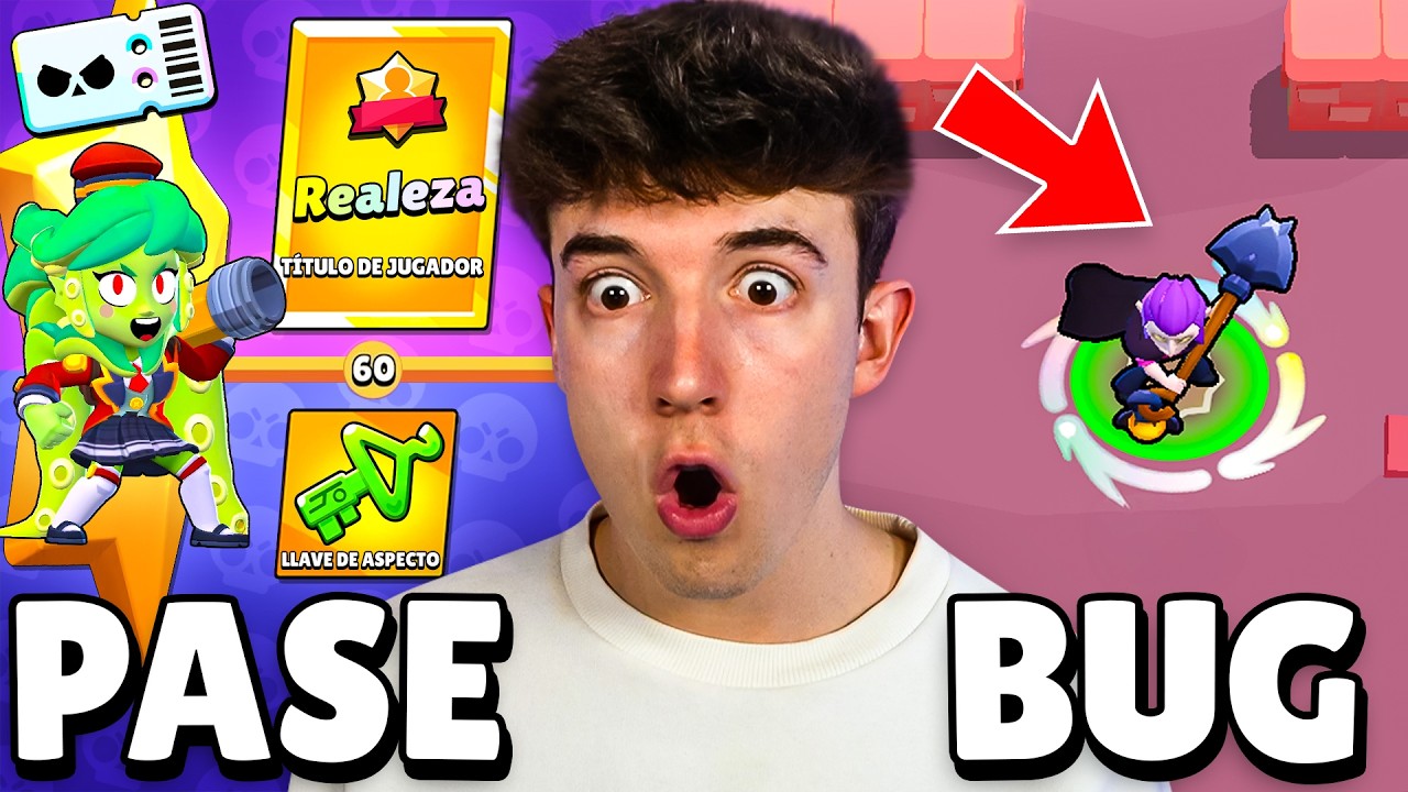 COMPRO *TODO* EL NUEVO PASE Y BUG CON MORTIS en BRAWL STARS