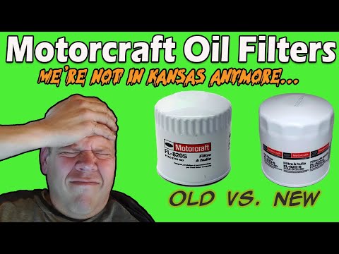 The 89G - What Happened To Motorcraft Oil Filters? I'm Not Happy!