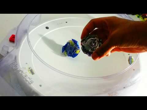 Beyblade Burst battle: Victory Valkyrie B.V. vs Kries Satan 2G. Lp.