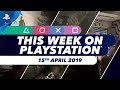 This Week On PlayStation | New PS4 releases & more | 15th April 2019