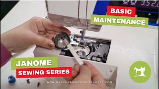 Janome Sewing Series: Basic Maintenance | Clean & Care Tips (3160 & 2030)