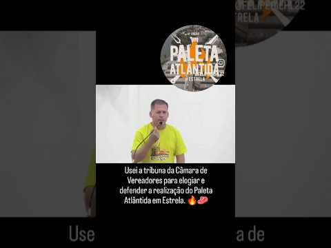 Paleta Atlântida em Estrela 🍖