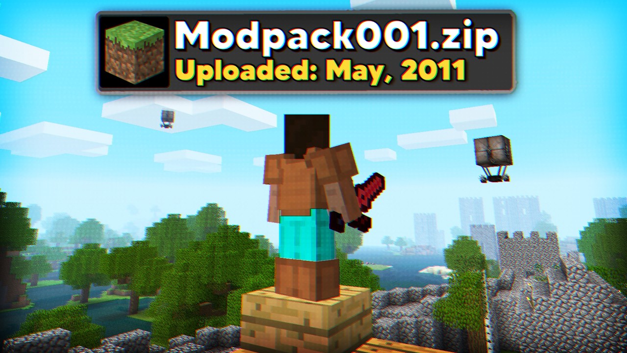 I Tried Minecraft's Oldest Modpack