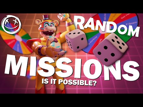 Can you beat Security Breach with RANDOMIZED MISSIONS?