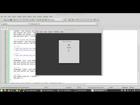 GTK   ToolButton Part02