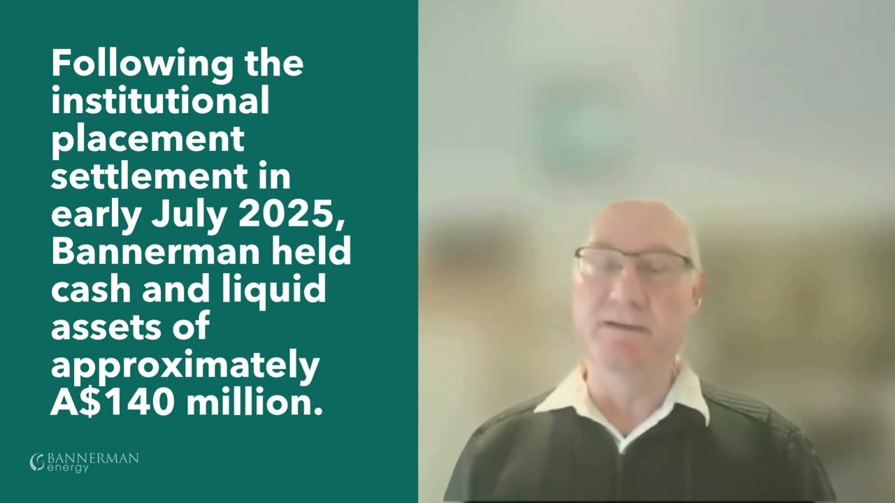 Quarterly review from Bannerman Energy, CEO, Gavin Chamberlain - June 2025