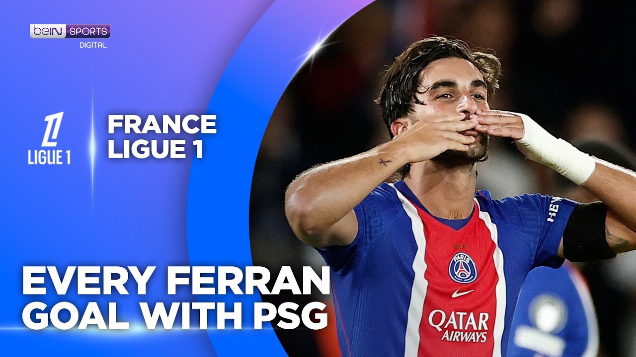 Every Ferran Torres Goal for PSG at the Start of the Ligue 1 Season | beIN SPORTS USA