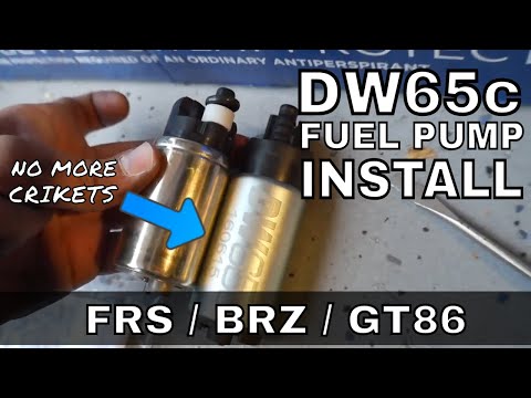 DeatschWerks 65c Fuel Pump for FRS/ BRZ / GT86 [FULL INSTALL]