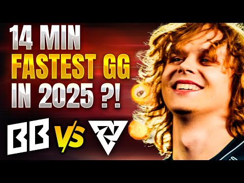 14 MIN FASTEST GG IN 2025 - TUNDRA vs BETBOOM - WTF JUST HAPPENED?!