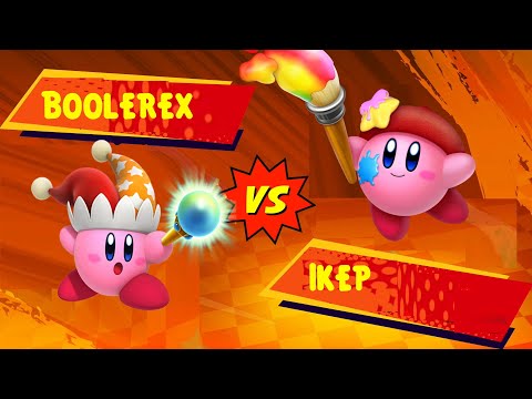 Boolerex (Beam) vs Ikep (Water/Artist) Kirby Fighters 2 Japan International Tournament