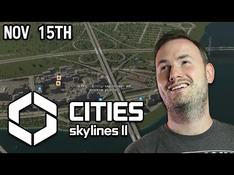 Sips Plays Cities Skylines II! - (15/11/23) - dr eddies londonesque city DELC