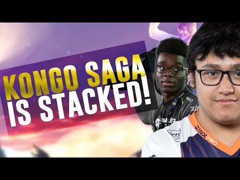 Kongo Saga is STACKED!