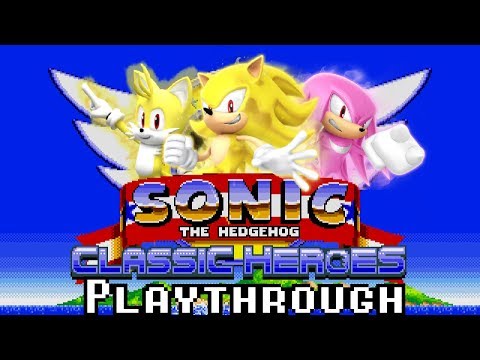 [TAS] Sonic Classic Heroes - Speedrun as Team Super Sonic