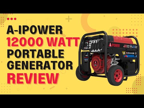 A-iPower SUA12000ED 12000 Watt Portable Generator Review (Pros & Cons Explained)