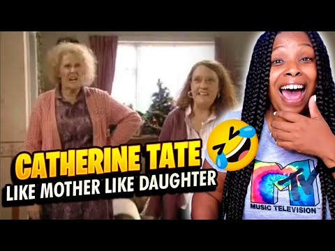 American Reacts to Catherine Tate | Nan Christmas Day