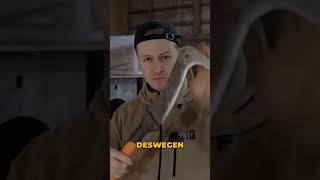 Wildtierpflege: Rinde entfernen für Salzlecksteine #shorts