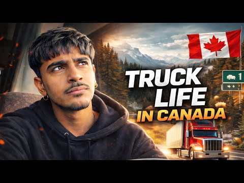 FIRST TRUCKING VLOG || TRUCK VLOG || CANADA VLOG