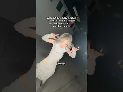 King Kylie would have used this song in her snap story #snapchat #kyliejenner #music #2016 #newyear