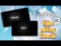Rain Drop Effect Capcut Rain Drop Node Video Editing Rain Drop Black Screen Effect Rain Effect