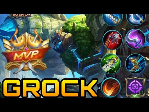 GROCK ASSASSIN BUILD | MOBILE LEGEND