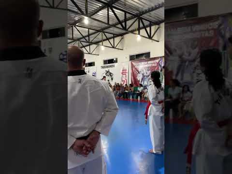 Taekwondo indiara-goias, entrega de Faixas Coloridas primeiro semestre 2026