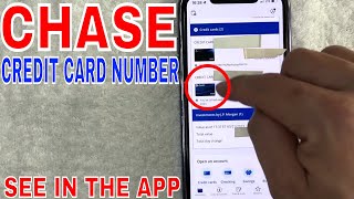✅ How To See Full Chase Credit Card Number In App🔴