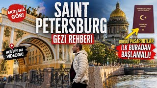 38.Rusya Petersburg Gezi Rehberi.Bordo Pasaportlular Mutlaka Gitmeli mi?Savaş Ül
