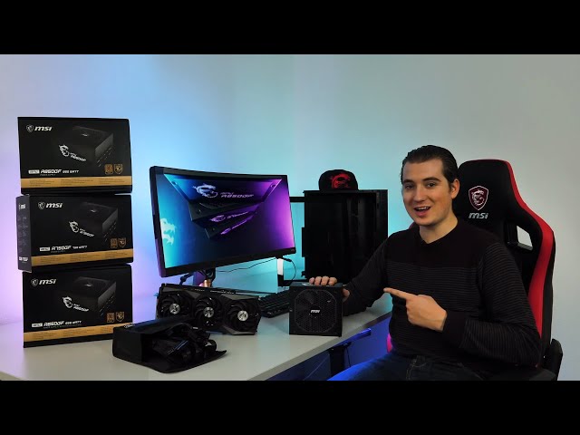 Nguồn máy tính MSI MPG-A650GF - 650W - 80 PLUS GOLD - Full Modular