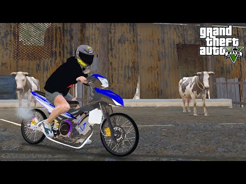 SUNMORI BAWA YAMAHA MX KING TURBO DRAG RACE JUGA BOS SAPI MUDA - GTA 5 MOD INDONESIA