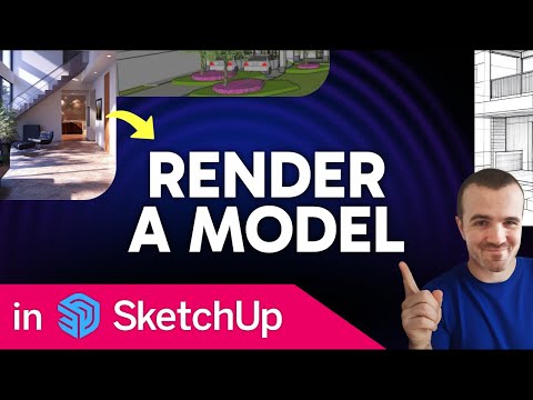 How to RENDER a SketchUp Model (Step by Step)