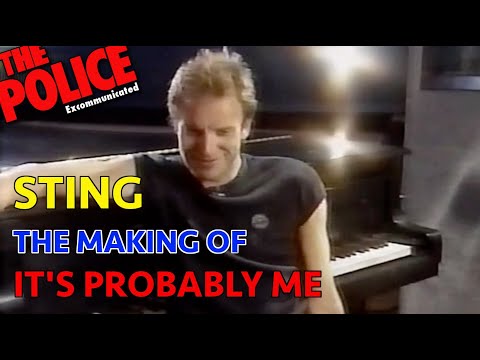 STING - THE MAKING OF IT'S PROBABLY ME (1992)