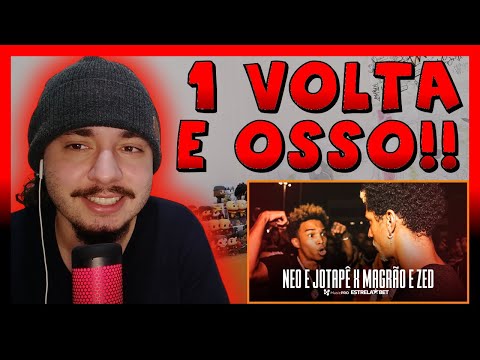 NEO E JOTAPÊ X MAGRÃO E ZED | SEMIFINAL | 309ª Batalha da Aldeia | REACT BAUEB