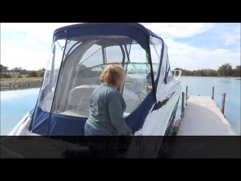 Crownline "How-To" Full Camper Canvas Instructional Video