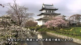 preview picture of video '北海道　松前公園 （松前城）の桜 [HD]'